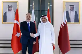 Dışişleri Bakanı Hakan Fidan Katarlı mevkidaşı ile görüştü
