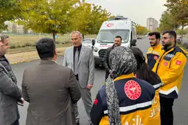 Diyarbakır’da ambulansların trafikte karşılaştığı sorunlar yerinde incelendi