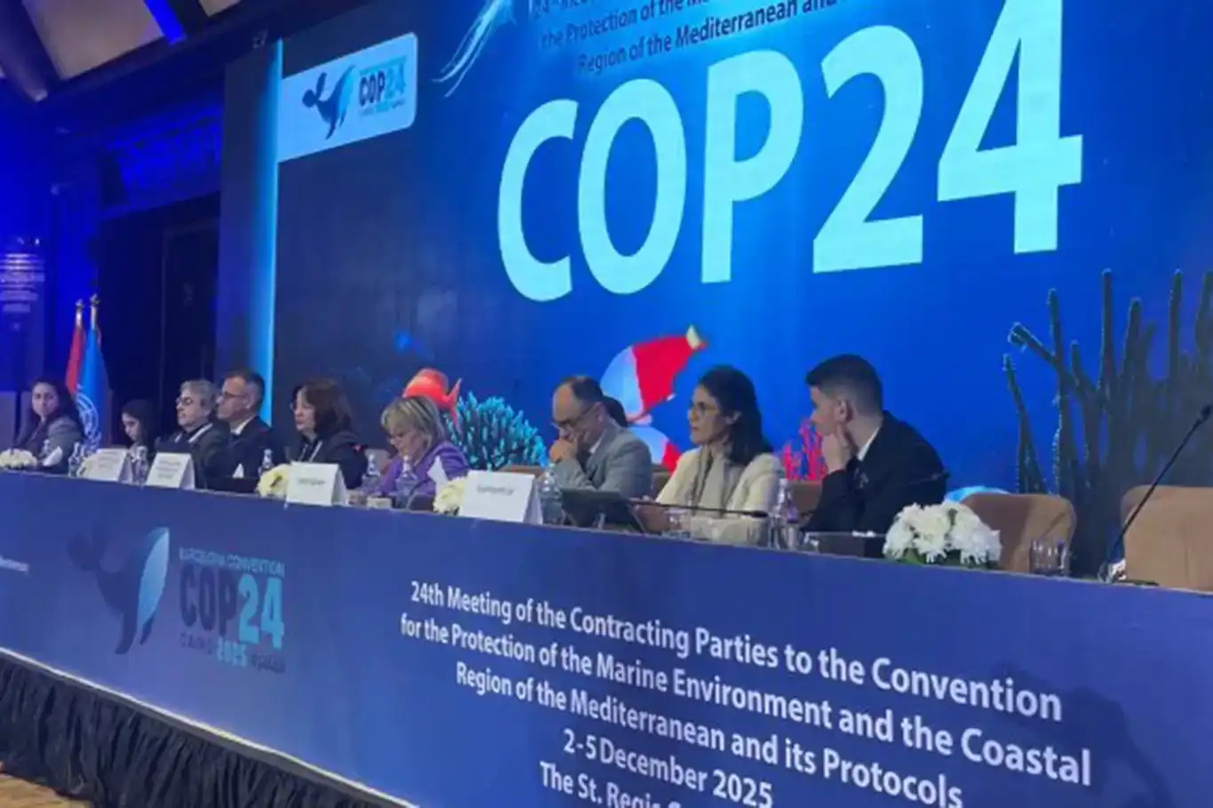 اعتماد "إعلان القاهرة" في مؤتمر أطراف اتفاقية برشلونة (COP24) لتعزيز حماية المتوسط ومواجهة تغير المناخ