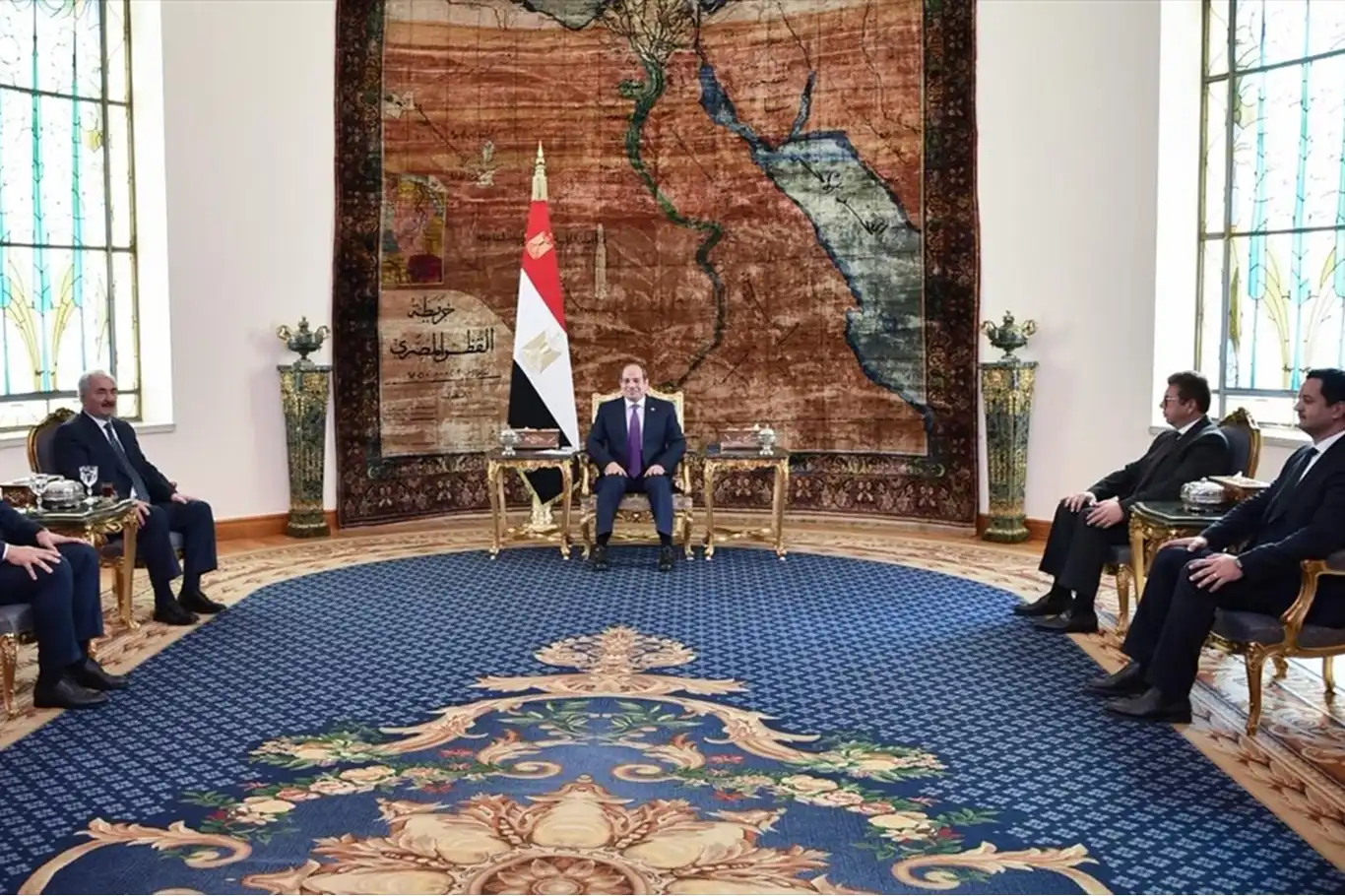 Sisi, Libya'nın doğusundaki Hafter ile görüştü