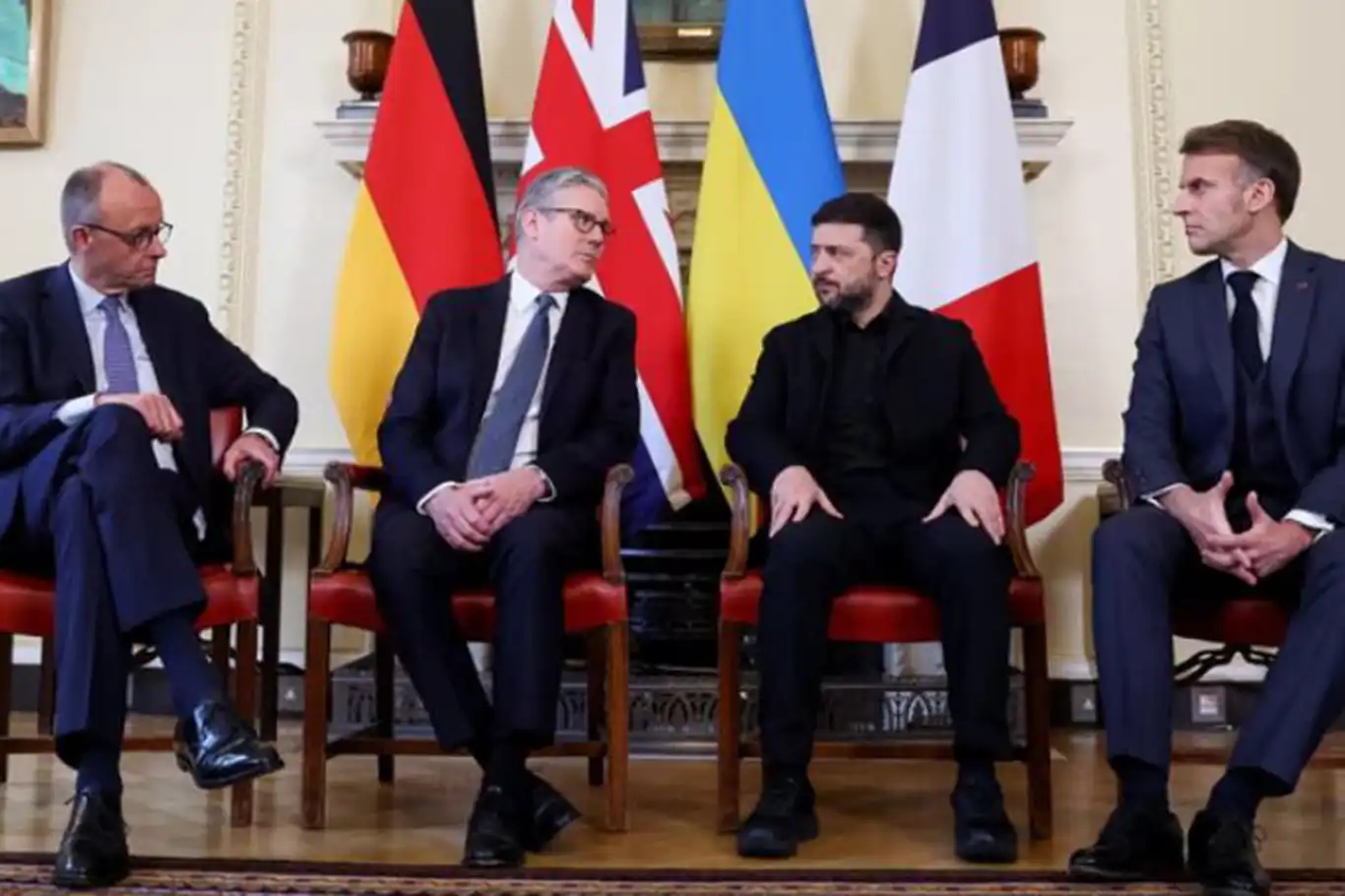 E3 ülkelerinden Ukrayna'ya destek açıklaması 