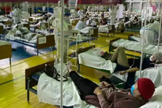 تفشّي سريع لالتهابات الجهاز التنفسي يتسبب في أزمة صحية بقرغيزستان