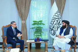 Afghan and Kazakh officials hold talks to expand political and economic cooperation