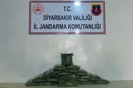 Li Dîyarbekirê 25 kîlo esrar hat bidestxistin