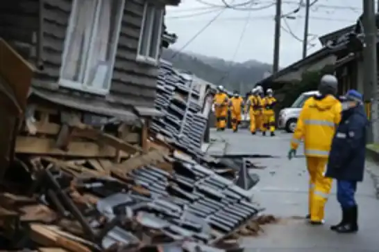 زمین‌لرزه ۷.۲ ریشتری در ژاپن پوسته زمین را ۹ سانتی‌متر جابه‌جا کرد