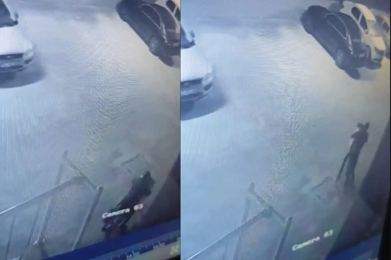 Ayakkabı çaldığı iddia edilen hırsız kameraya yakalandı Ayakkabı çaldığı iddia edilen hırsız kameraya yakalandı
