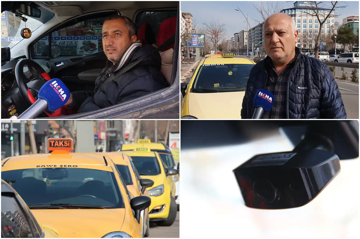 Taksiciler kamera zorunluluğuna karşı yüksek maliyetten şikayetçi Taksiciler kamera zorunluluğuna karşı yüksek maliyetten şikayetçi