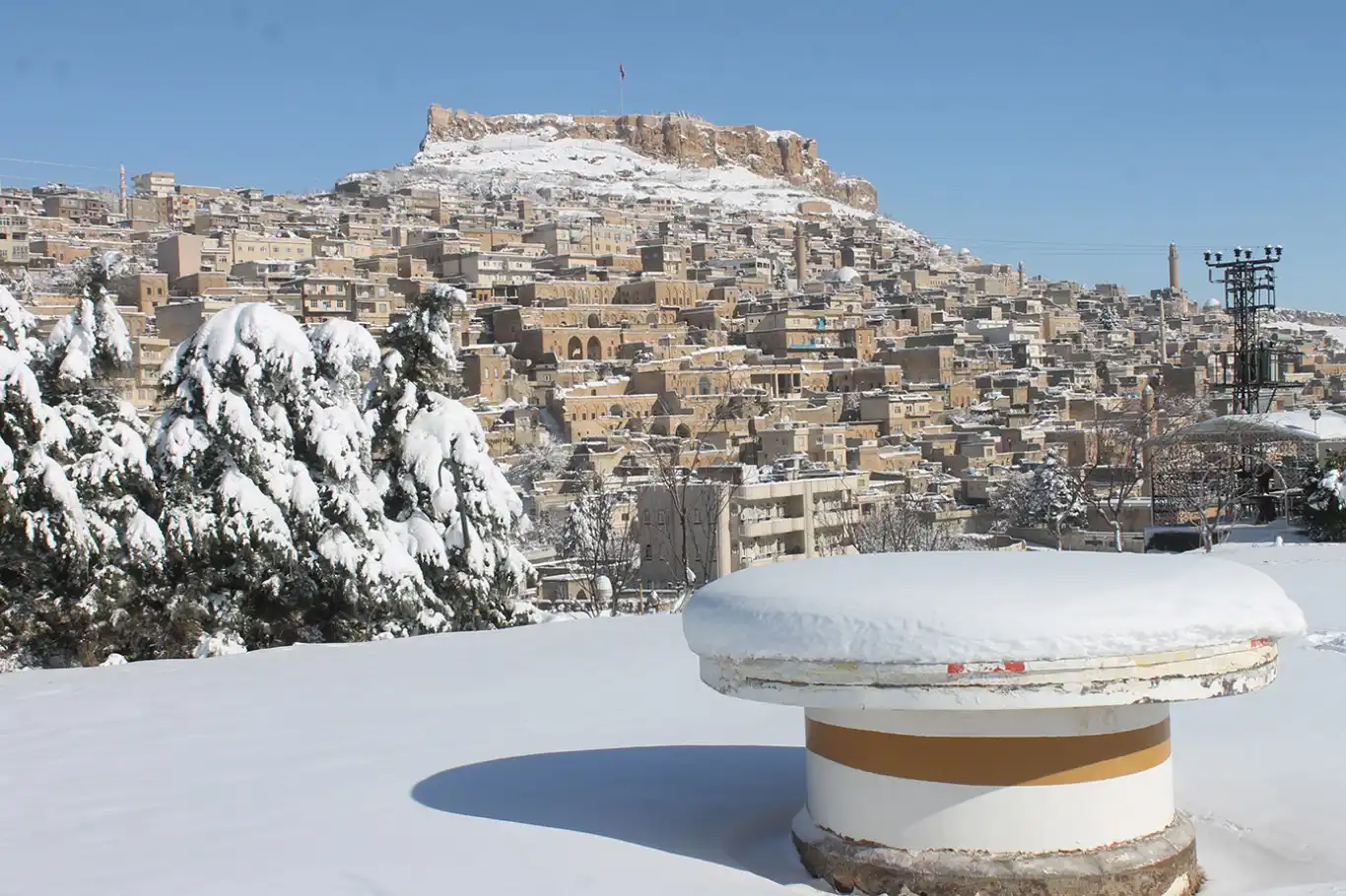 Mardin’de eşsiz kartpostallık görüntüler Mardin’de eşsiz kartpostallık görüntüler