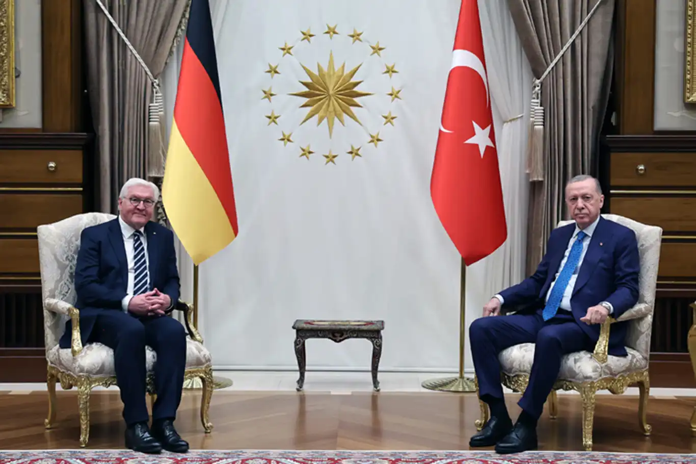 Cumhurbaşkanı Erdoğan, Almanya Cumhurbaşkanı Steinmeier ile görüştü Cumhurbaşkanı Erdoğan, Almanya Cumhurbaşkanı Steinmeier ile görüştü