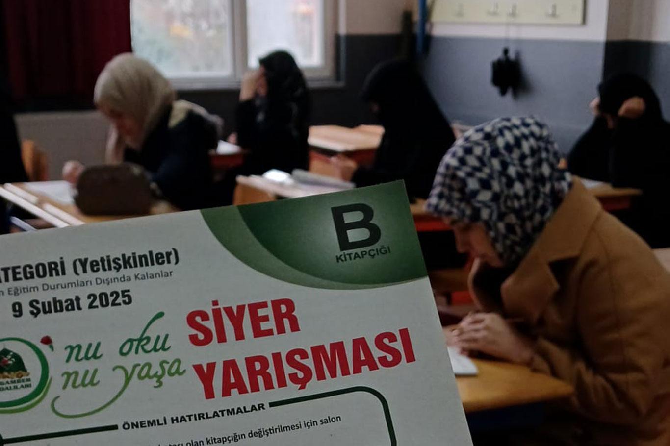 Kocaeli'de binlerce kişi "O'nu Oku, O'nu Yaşa" temalı Siyer Yarışmasına katıldı