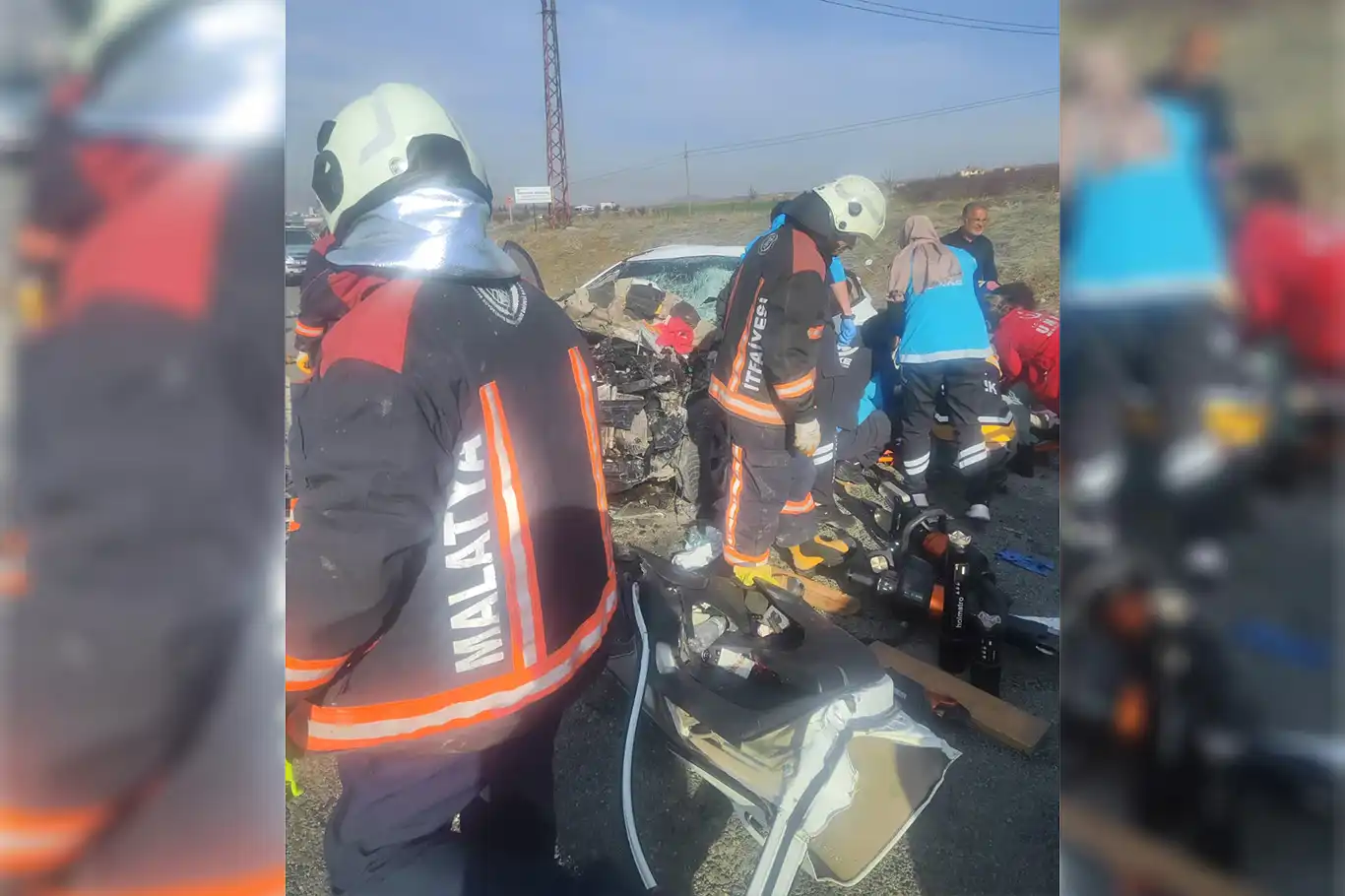 Malatya'da feci kaza: Aynı aileden 3 ölü Malatya'da feci kaza: Aynı aileden 3 ölü