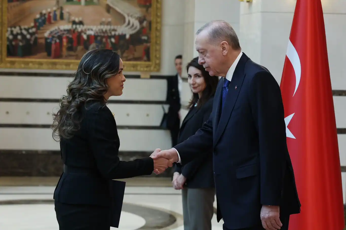 President Erdoğan receives credentials from newly appointed ambassadors in Ankara President Erdoğan receives credentials from newly appointed ambassadors in Ankara