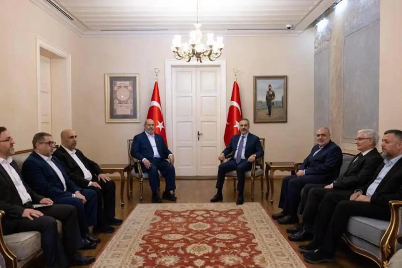 HAMAS'tan Hakan Fidan ile yaptıkları görüşmeye ilişkin açıklama HAMAS'tan Hakan Fidan ile yaptıkları görüşmeye ilişkin açıklama