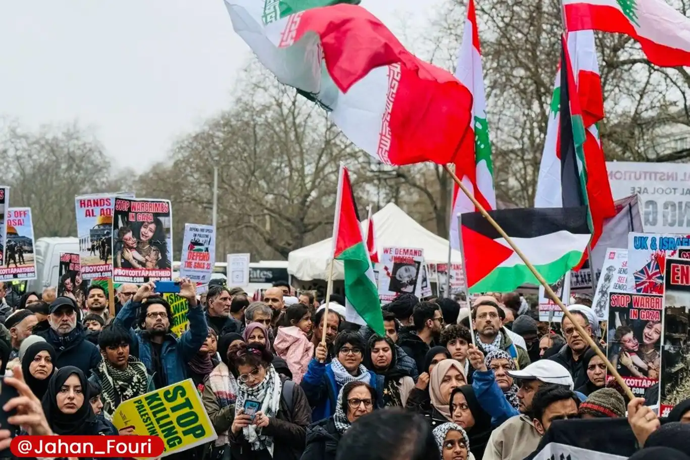 Thousands march in central London for Al-Quds Day in solidarity with Palestine Thousands march in central London for Al-Quds Day in solidarity with Palestine