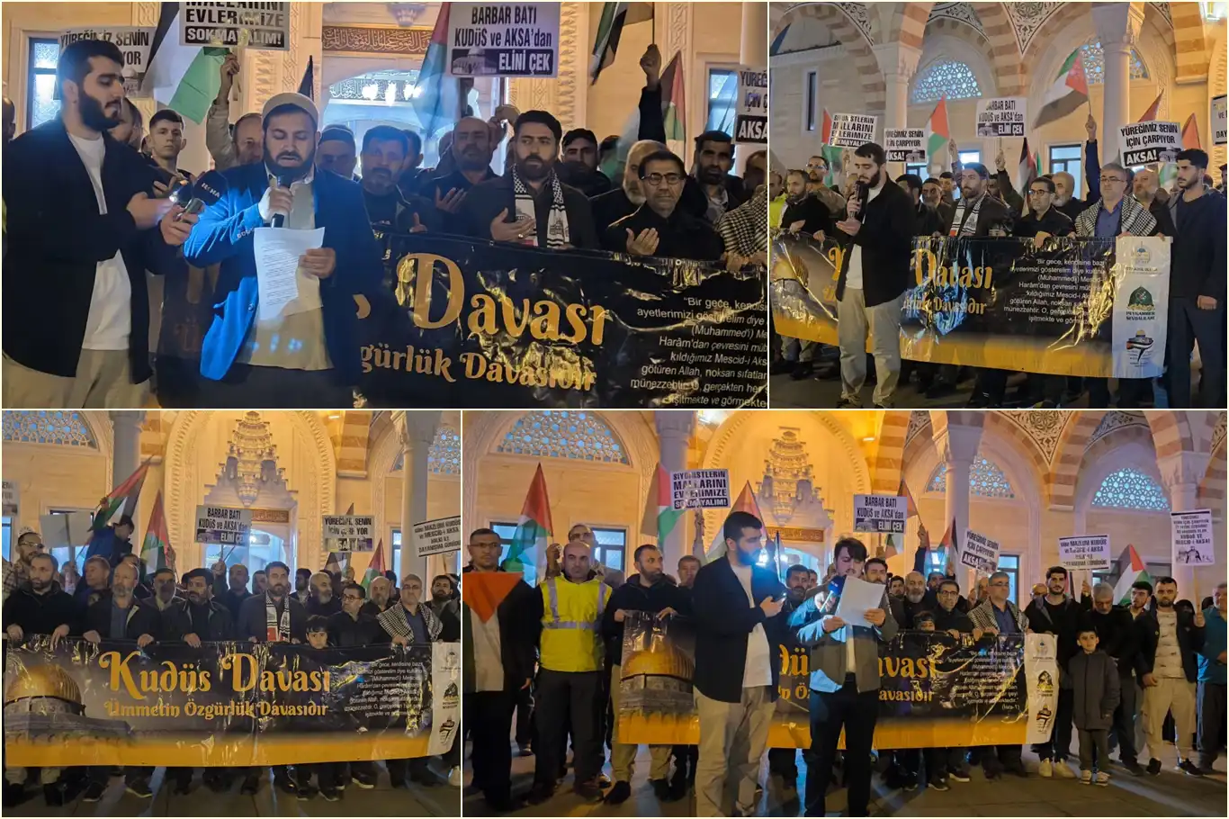 Kocaeli’ de “Dünya Kudüs Haftası” münasebetiyle basın açıklaması düzenlendi Kocaeli’ de “Dünya Kudüs Haftası” münasebetiyle basın açıklaması düzenlendi
