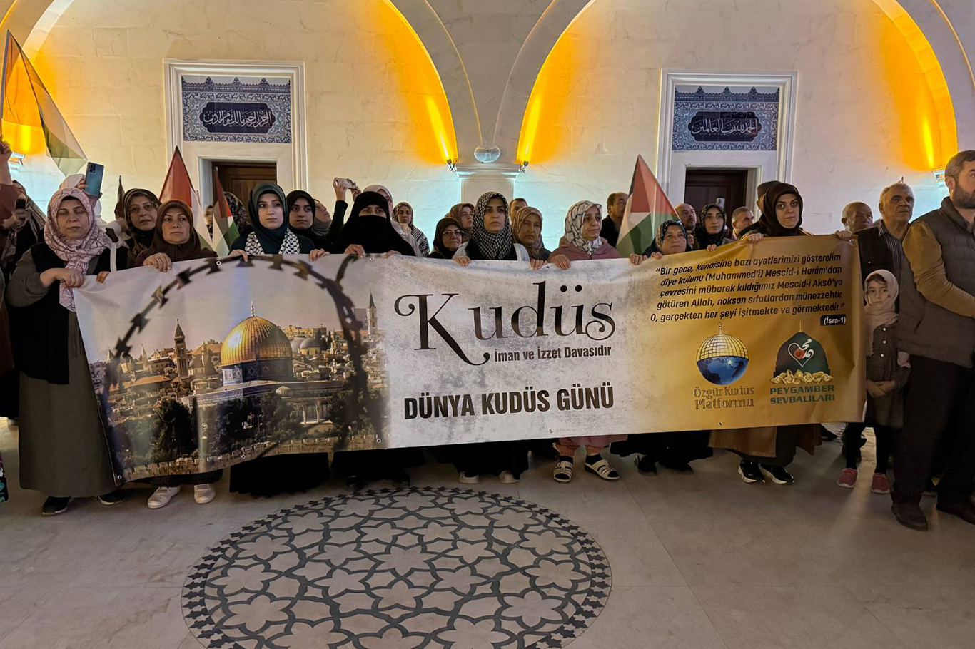 Antalya'da ‘Dünya Kudüs Günü’ etkinliği Antalya'da ‘Dünya Kudüs Günü’ etkinliği