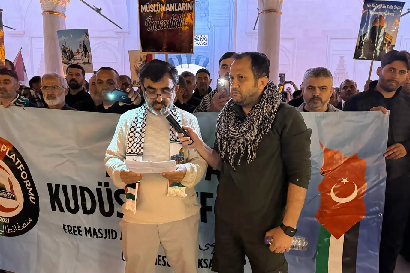 Antalya'da ‘Dünya Kudüs Günü’ etkinliği Antalya'da ‘Dünya Kudüs Günü’ etkinliği