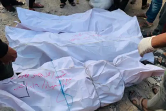 İşgal çetesinin Gazze'ye saldırılarında 17 Filistinli şehid oldu