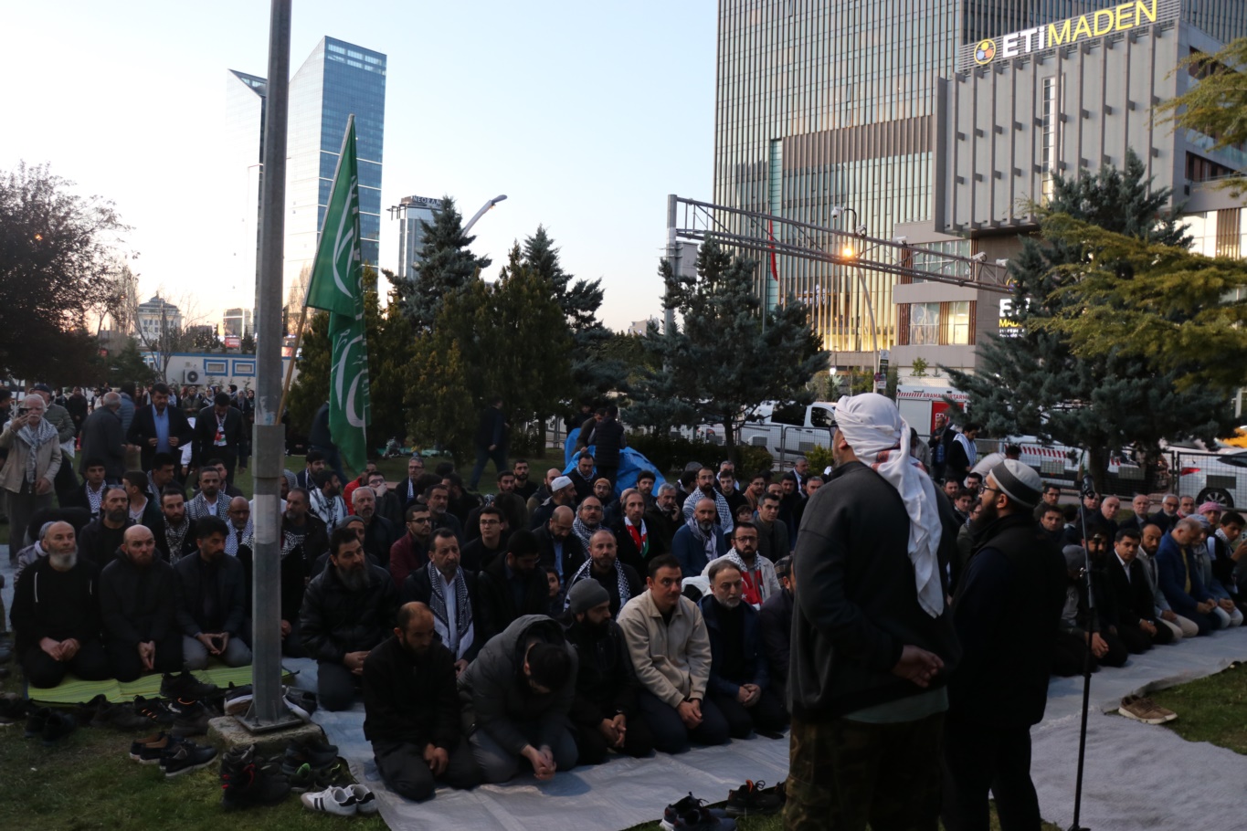 Ankaralılar "Filistin için Kunut Duası" programında buluştu