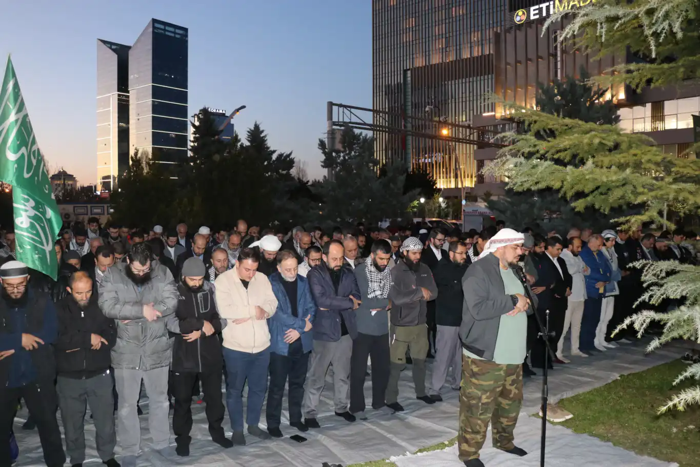 Ankaralılar "Filistin için Kunut Duası" programında buluştu