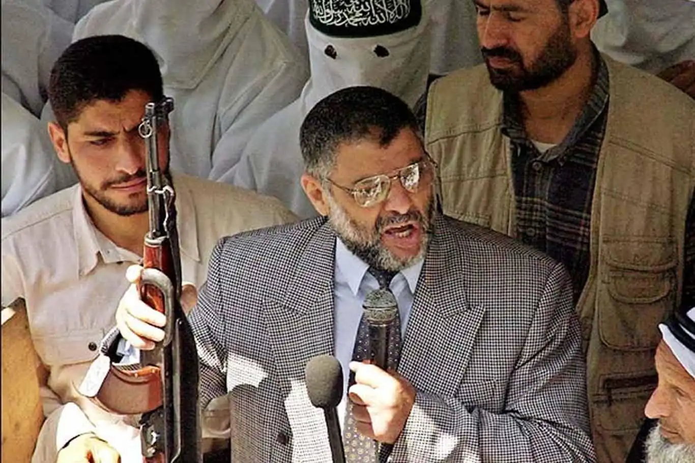 Palestinians commemorate 21st anniversary of Dr. Abdel Aziz Al-Rantisi’s martyrdom Palestinians commemorate 21st anniversary of Dr. Abdel Aziz Al-Rantisi’s martyrdom
