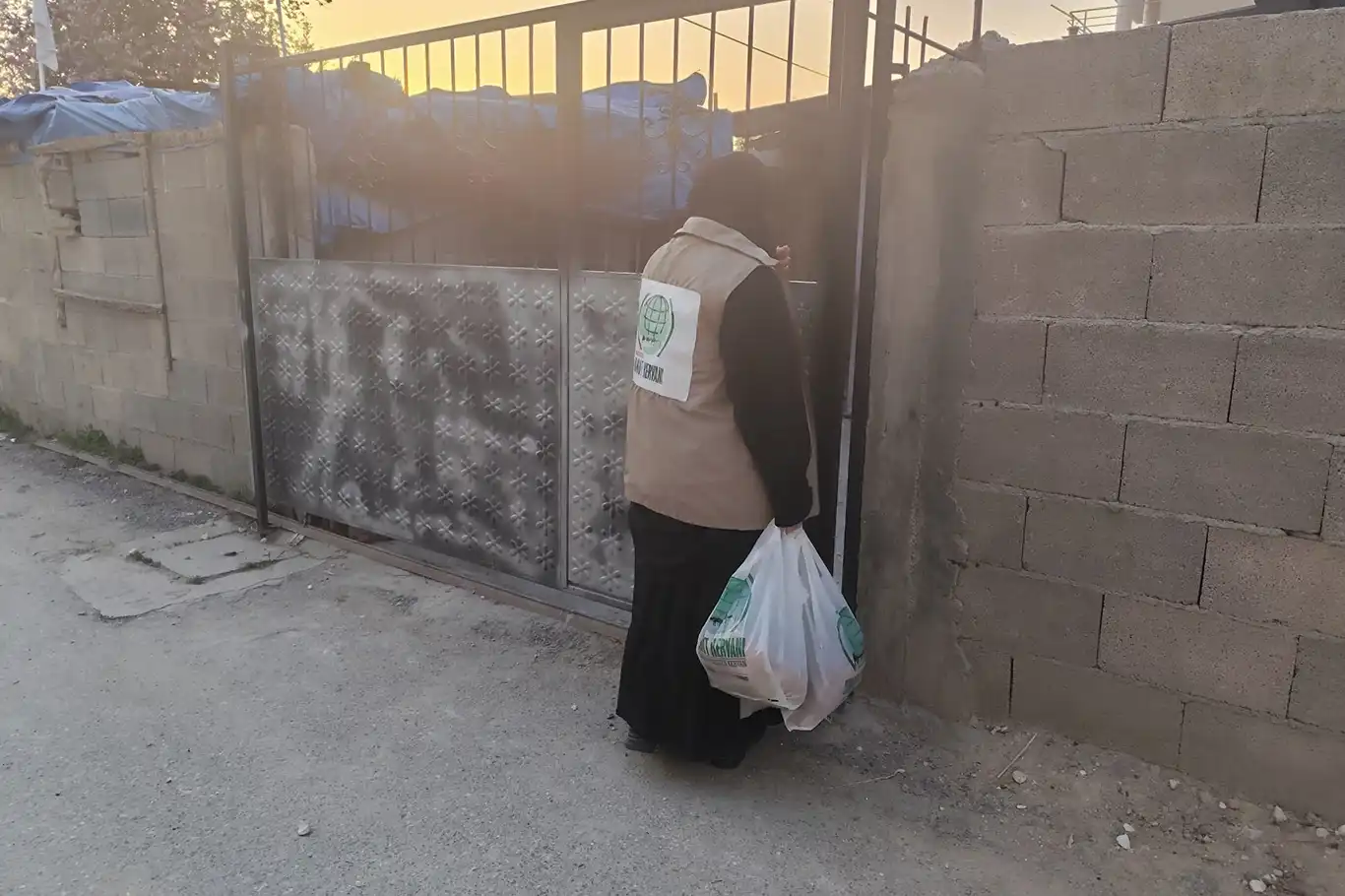Hayırsever fırıncıdan örnek davranış Hayırsever fırıncıdan örnek davranış