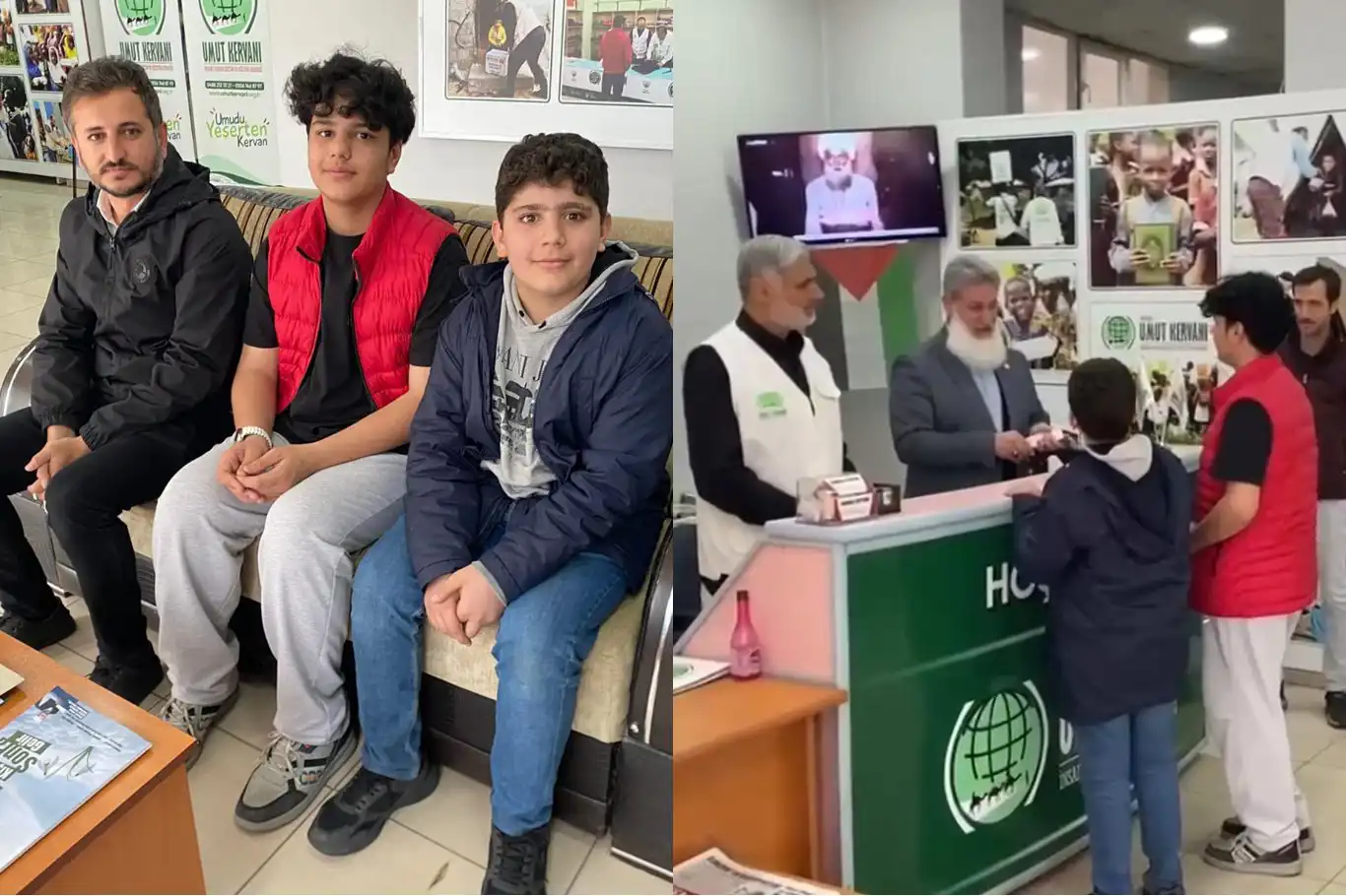 İmam hatip öğrencilerinden Gazze'ye anlamlı destek İmam hatip öğrencilerinden Gazze'ye anlamlı destek