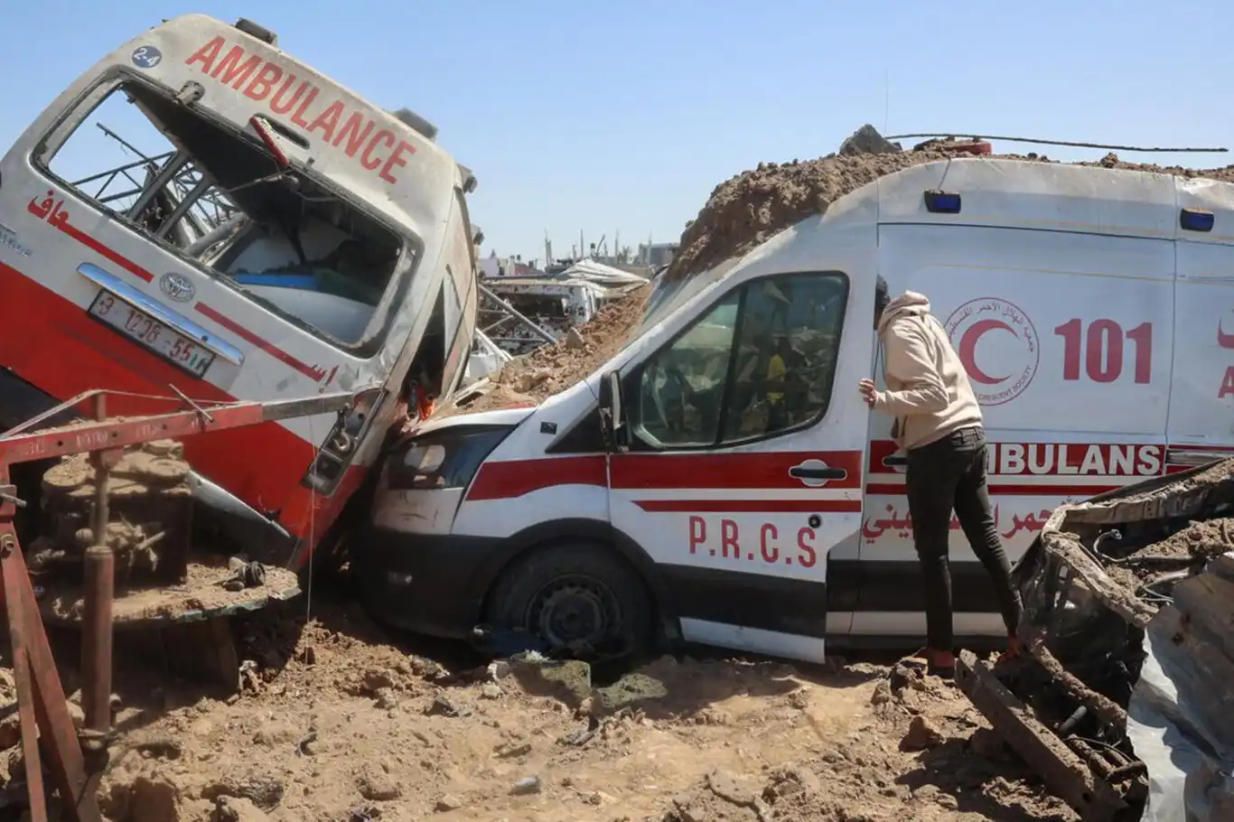 UN demands justice as 15 aid workers found executed by Israeli military in Gaza UN demands justice as 15 aid workers found executed by Israeli military in Gaza