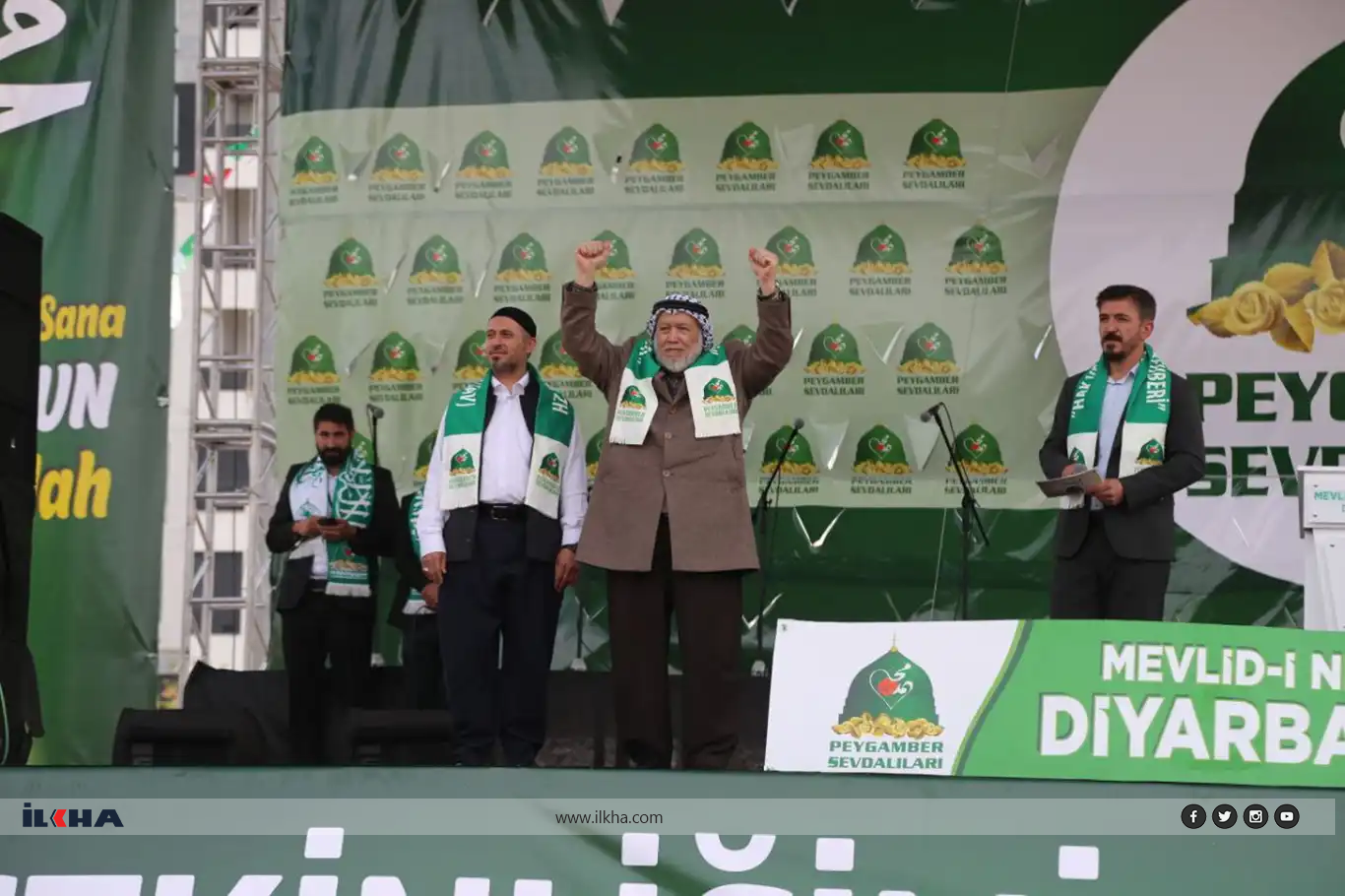 Parlamenterê HAMASê Ebû Ras: Mescîdî Eqsa jî li bêvîya ev civaka we ya li Dîyarbekirê ye Parlamenterê HAMASê Ebû Ras: Mescîdî Eqsa jî li bêvîya ev civaka we ya li Dîyarbekirê ye