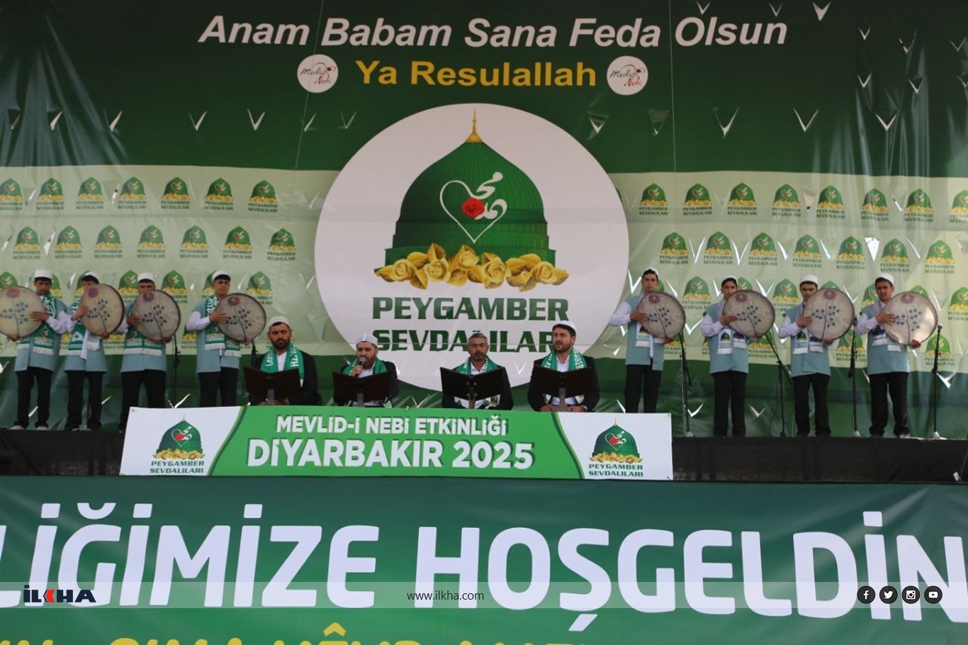 Hundreds of thousands gather in Diyarbakır for Mawlid Al Nabi celebration Hundreds of thousands gather in Diyarbakır for Mawlid Al Nabi celebration