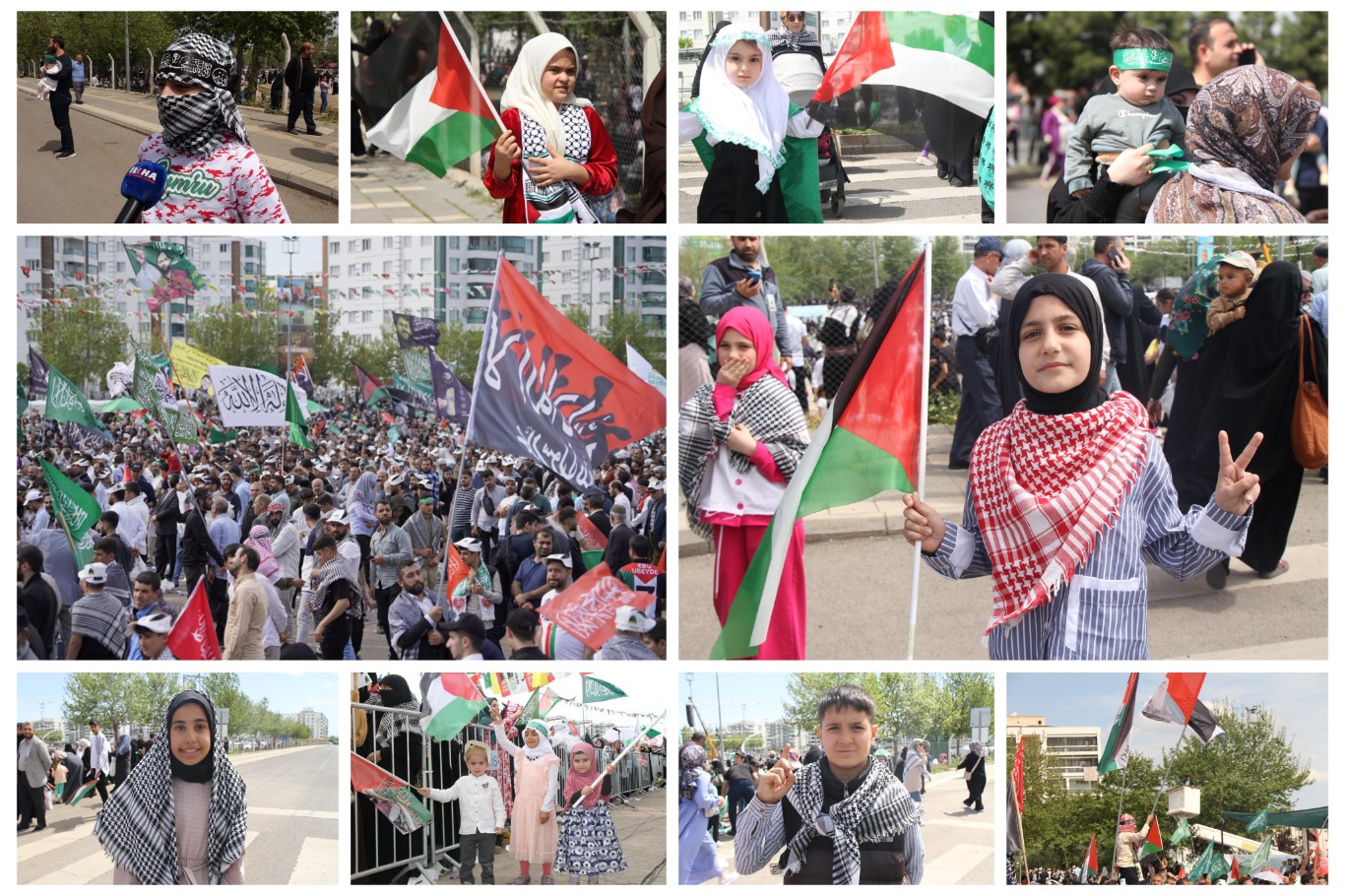 Mevlid-i Nebi etkinliğine katılan çocuklar: Hazret-i Muhammed bizler için bir gururdur