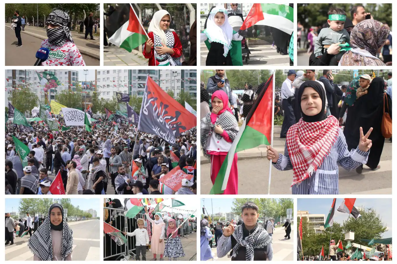 Mevlid-i Nebi etkinliğine katılan çocuklar: Hazret-i Muhammed bizler için bir gururdur Mevlid-i Nebi etkinliğine katılan çocuklar: Hazret-i Muhammed bizler için bir gururdur