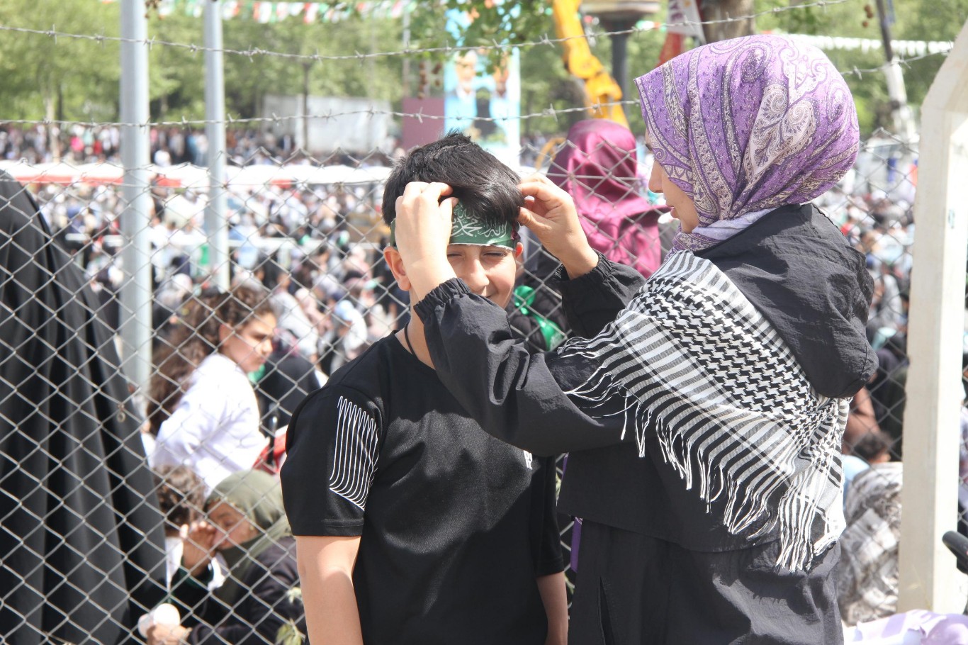 Mevlid-i Nebi etkinliğine katılan çocuklar: Hazret-i Muhammed bizler için bir gururdur