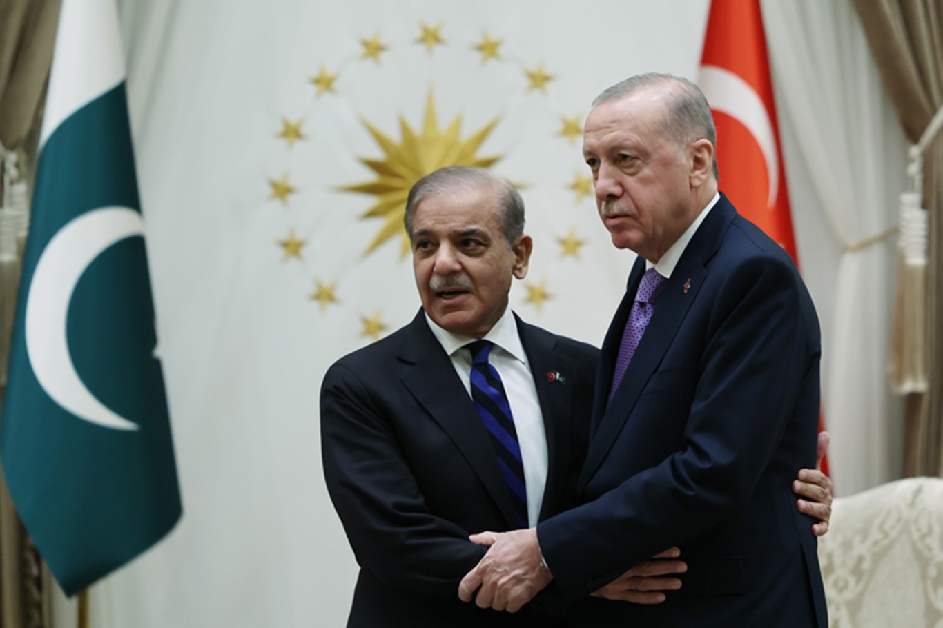 Pakistan Başbakanı Beştepe’de Pakistan Başbakanı Beştepe’de