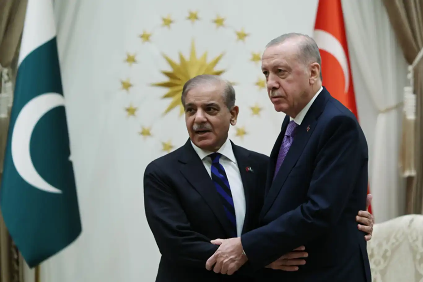 Pakistan Başbakanı Beştepe’de Pakistan Başbakanı Beştepe’de