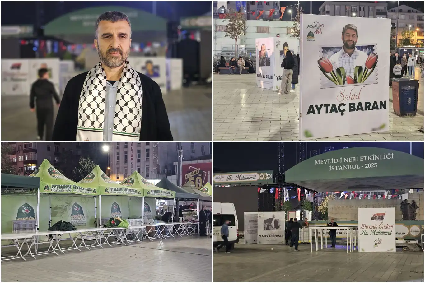 İstanbul'da "Mevlid-i Nebi" etkinliği için son hazırlıklar yapılıyor İstanbul'da "Mevlid-i Nebi" etkinliği için son hazırlıklar yapılıyor