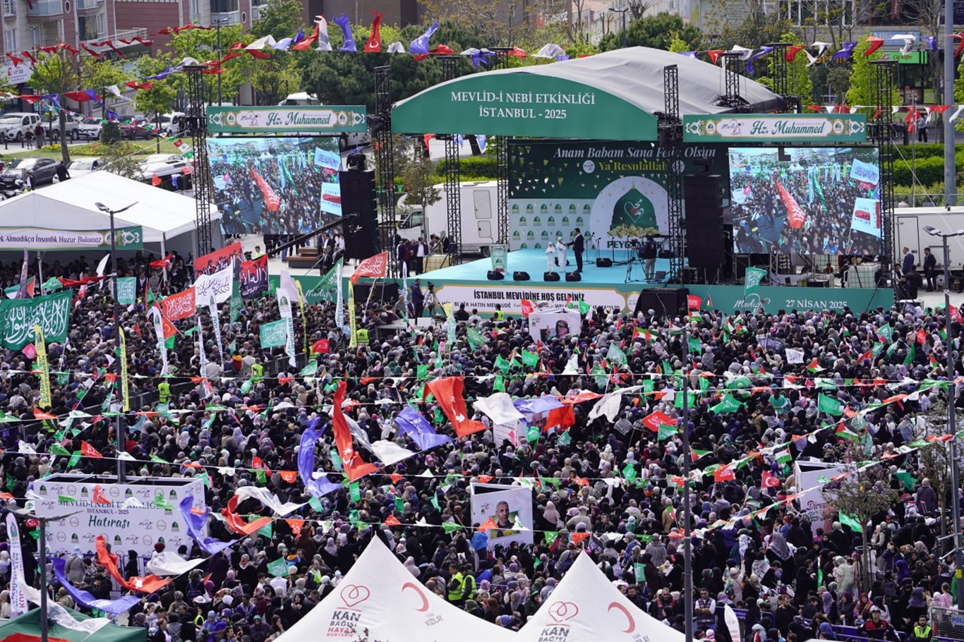 İstanbul'da mevlid etkinliği düzenlendi