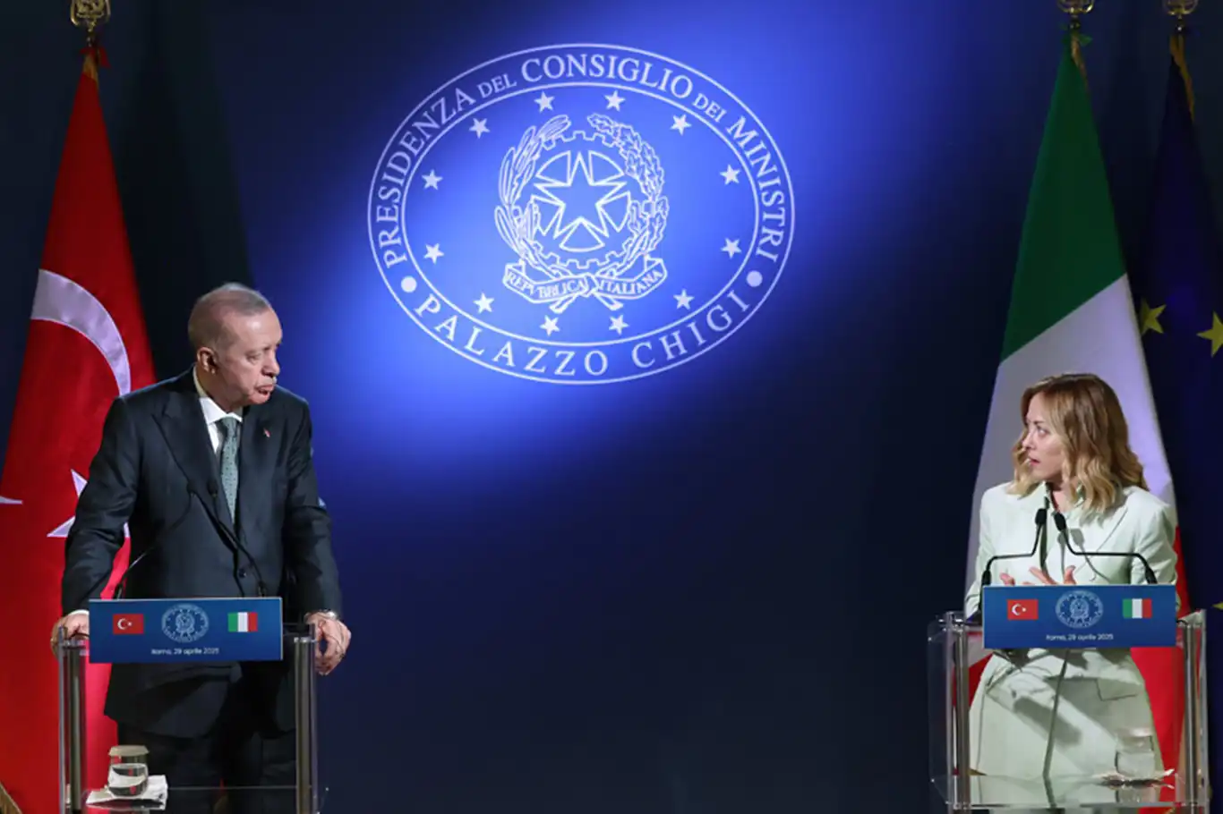  Erdoğan, Meloni announce ambitious $40 billion trade target at Türkiye-Italy Business Forum