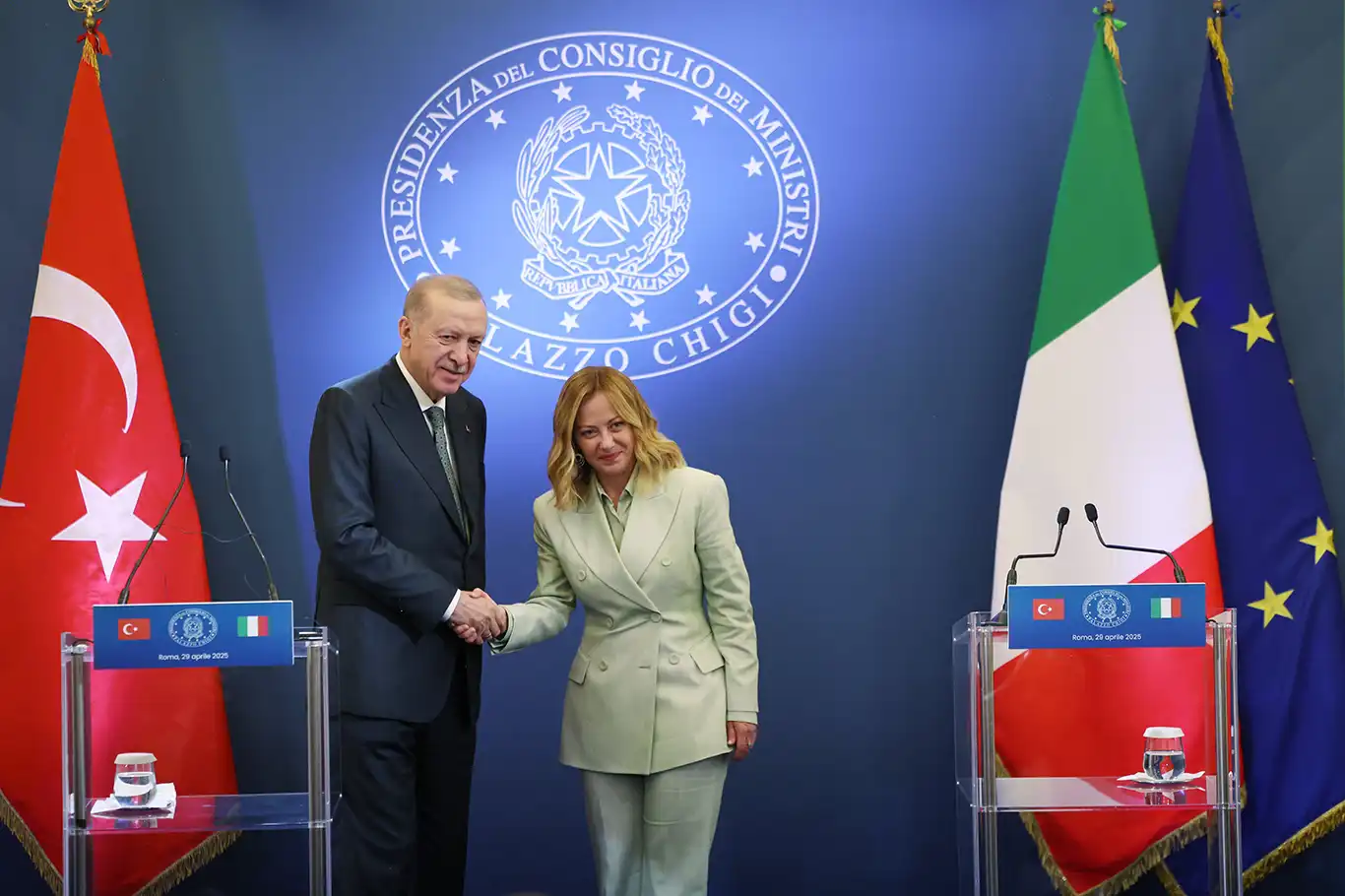 Italy, Türkiye deepen strategic partnership at 4th intergovernmental summit in Rome Italy, Türkiye deepen strategic partnership at 4th intergovernmental summit in Rome