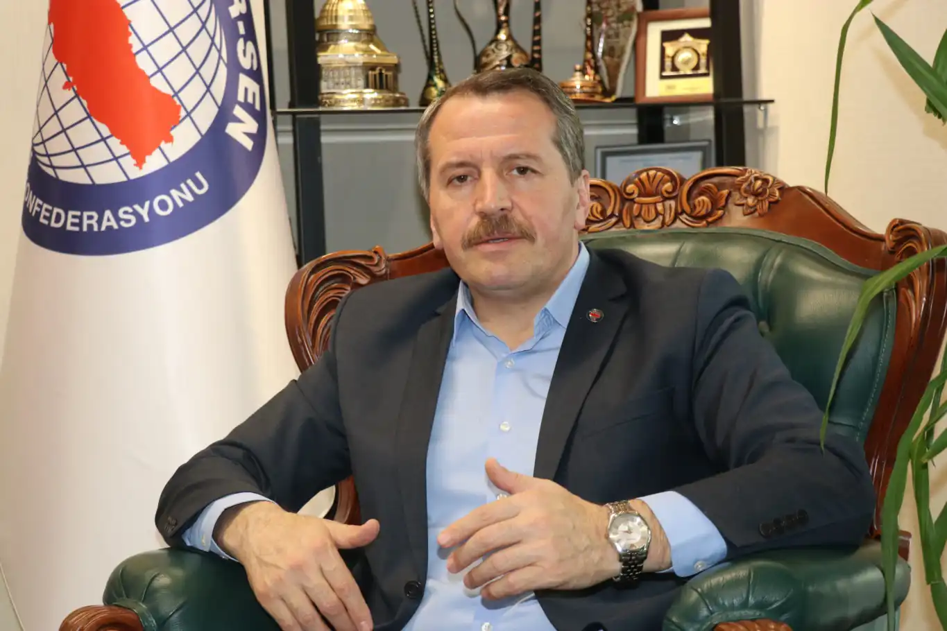 Memur-Sen Genel Başkanı Ali Yalçın: Filistin bir dünya meselesi, israil bir dünya sorunudur Memur-Sen Genel Başkanı Ali Yalçın: Filistin bir dünya meselesi, israil bir dünya sorunudur
