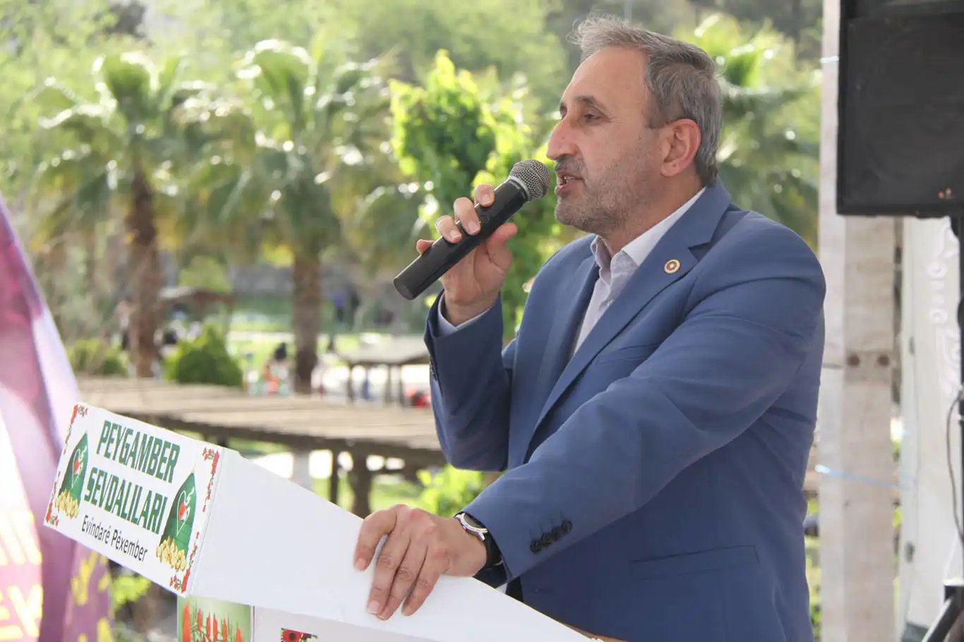 HÜDA PAR Milletvekili Demir: Resulullah, toplumun içinden çıkarsa Kur'an ve İslam da çıkar HÜDA PAR Milletvekili Demir: Resulullah, toplumun içinden çıkarsa Kur'an ve İslam da çıkar
