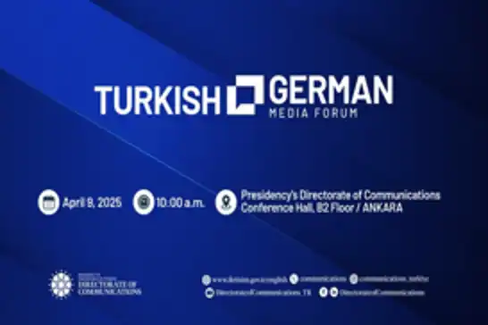 Turkish-German Media Forum to be held in Ankara on April 9