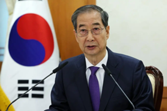 South Korea’s Acting President Han Duck-soo resigns to run in South Korea’s June election