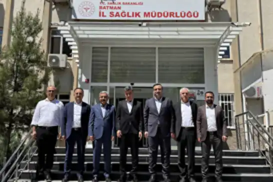 Ramanlı'dan İl Sağlık Müdürü Solmaz'a ziyaret