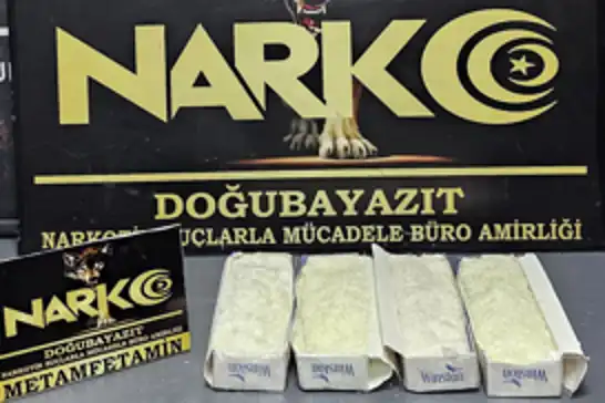 Ağrı'da 3 kilogram ağırlığında uyuşturucu ele geçirildi
