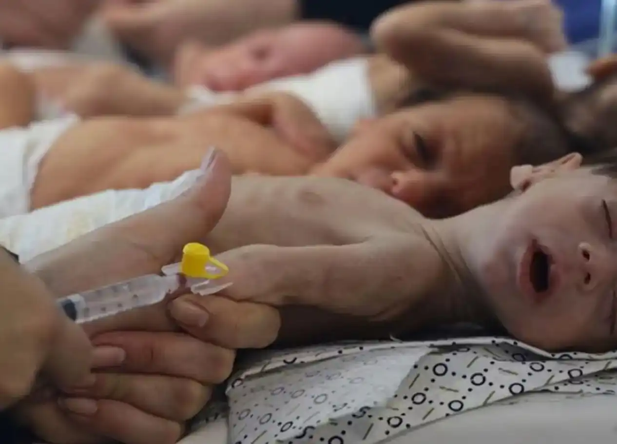 الأمم المتحدة: "92% من أطفال غزة الرُضّع مهددون بالمجاعة" الأمم المتحدة: "92% من أطفال غزة الرُضّع مهددون بالمجاعة"