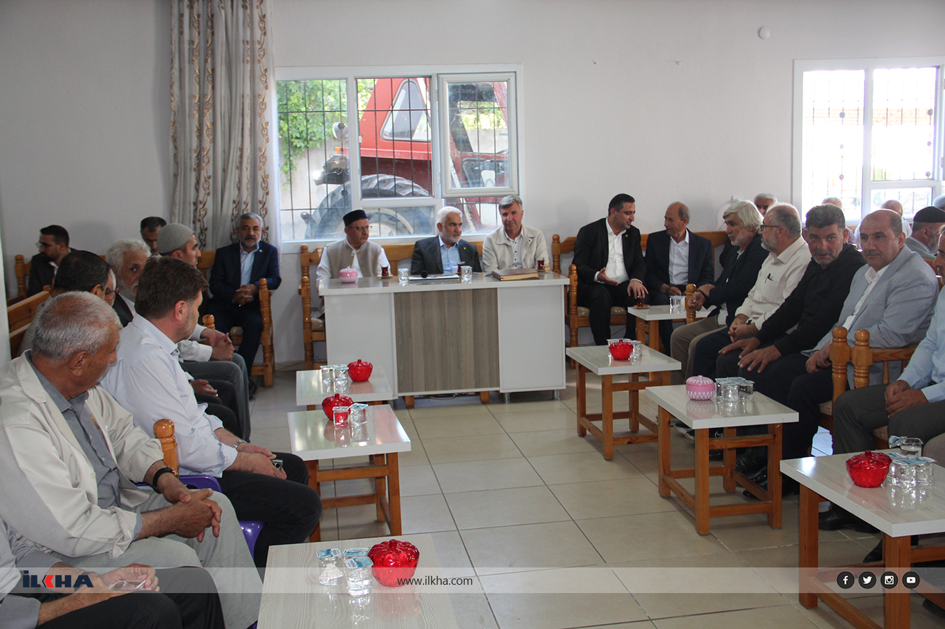 Yapicioglu ji Ozhan re zîyareta şînê kir