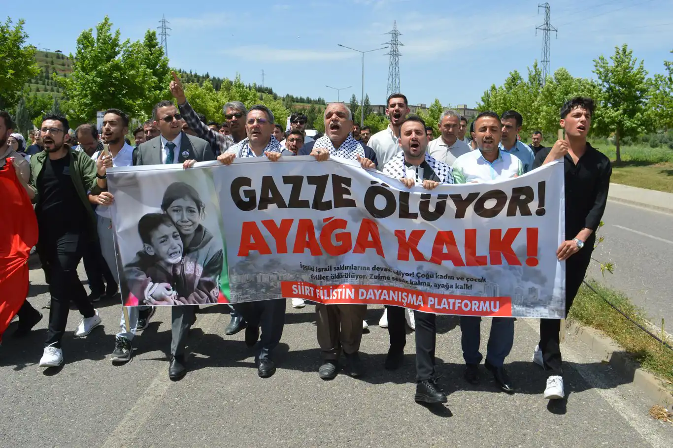 Siirt'te "Gazze İçin İntifada" programı yoğun katılımla gerçekleşti