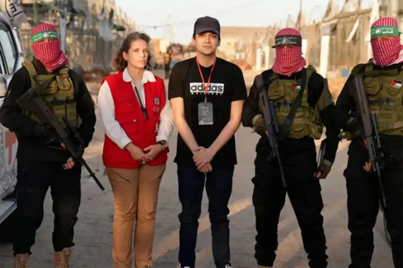 Hamas releases Israeli-American soldier as ceasefire talks continue Hamas releases Israeli-American soldier as ceasefire talks continue