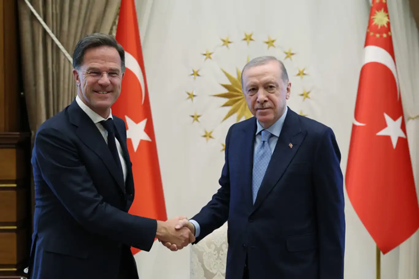 Turkish President Erdoğan meets NATO Chief Rutte in Ankara Turkish President Erdoğan meets NATO Chief Rutte in Ankara
